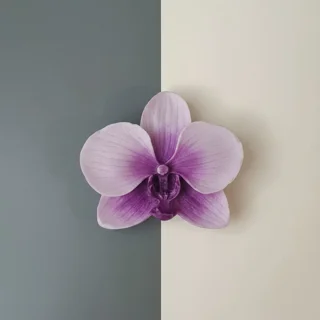 قالب سیلیکونی شمع طرح گل ارکیده
