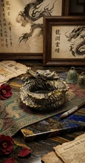 قالب سیلیکونی زیرسیگاری طرح اژدها