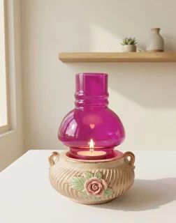 قالب سیلیکونی جای وارمر طرح گرد { طرح دار }