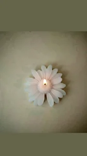 قالب سیلیکونی شمع طرح گل مارگارین