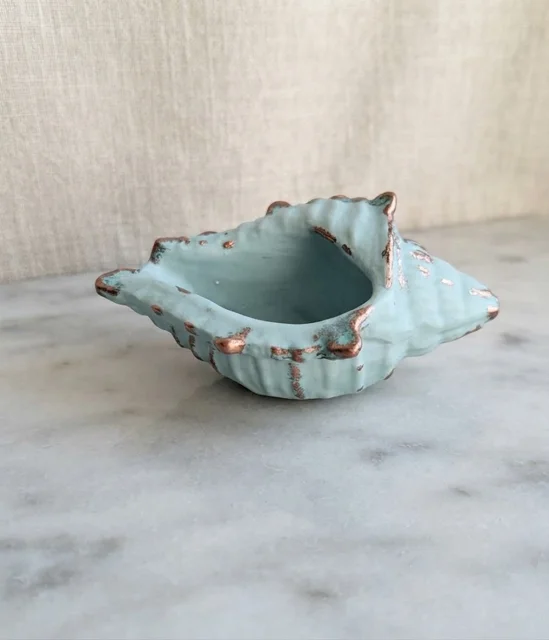 قالب سیلیکونی جای جواهری طرح گوش‌ماهی (سایز۱ کوچک)