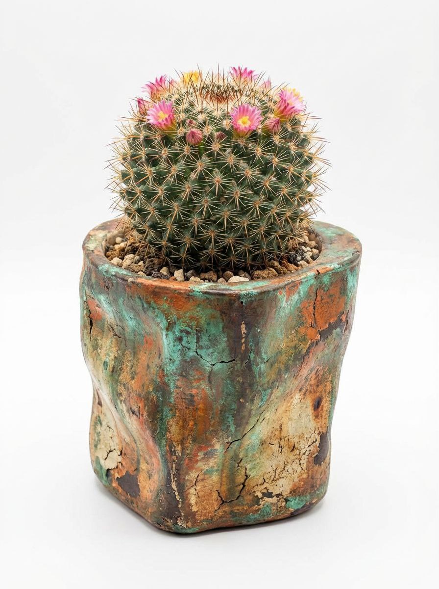 قالب سیلیکونی گلدان دفرمه