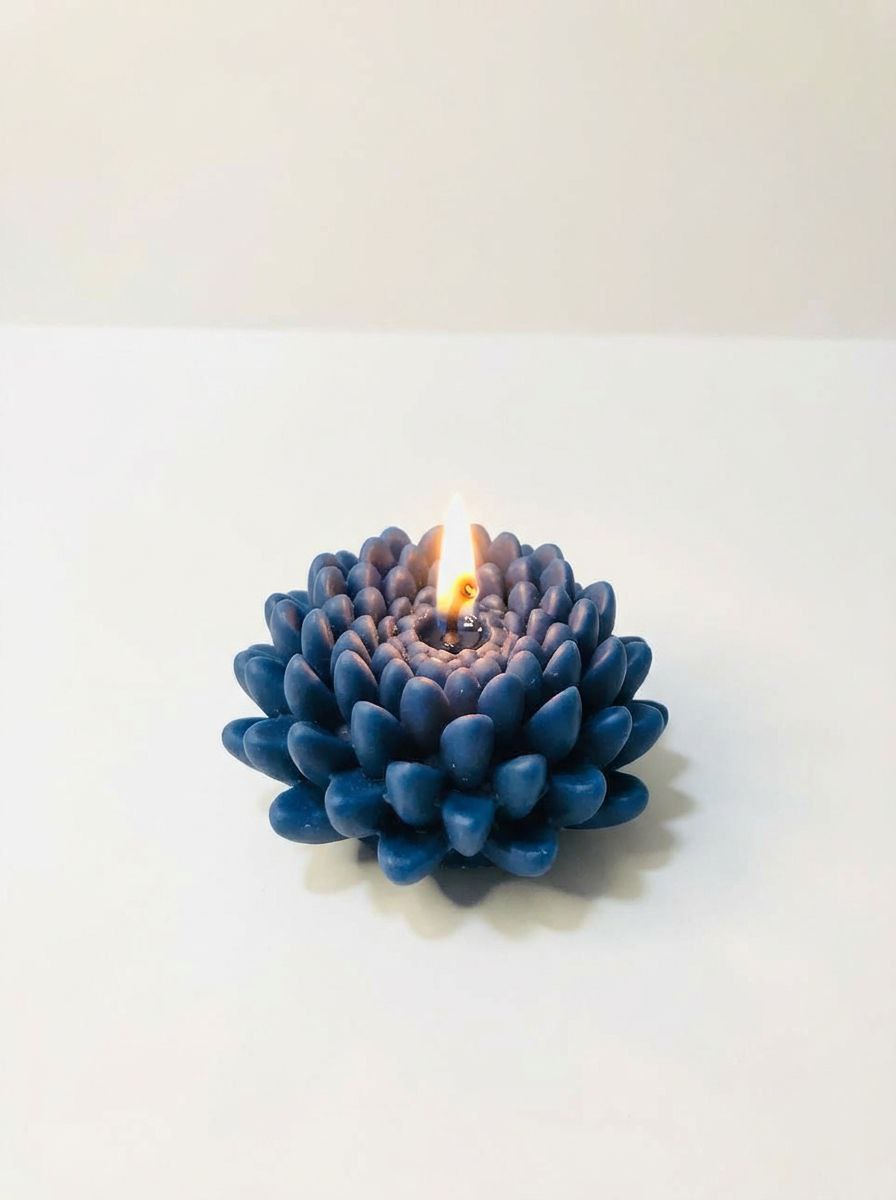 قالب سیلیکون شمع گل داوود (قطر8)