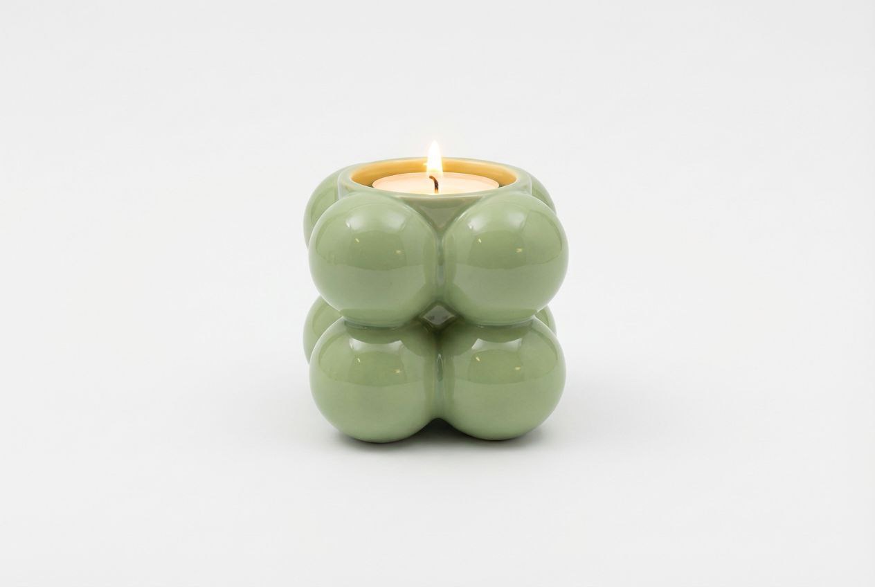 قالب سیلیکونی جا وارمر طرح روبیک 4 تایی