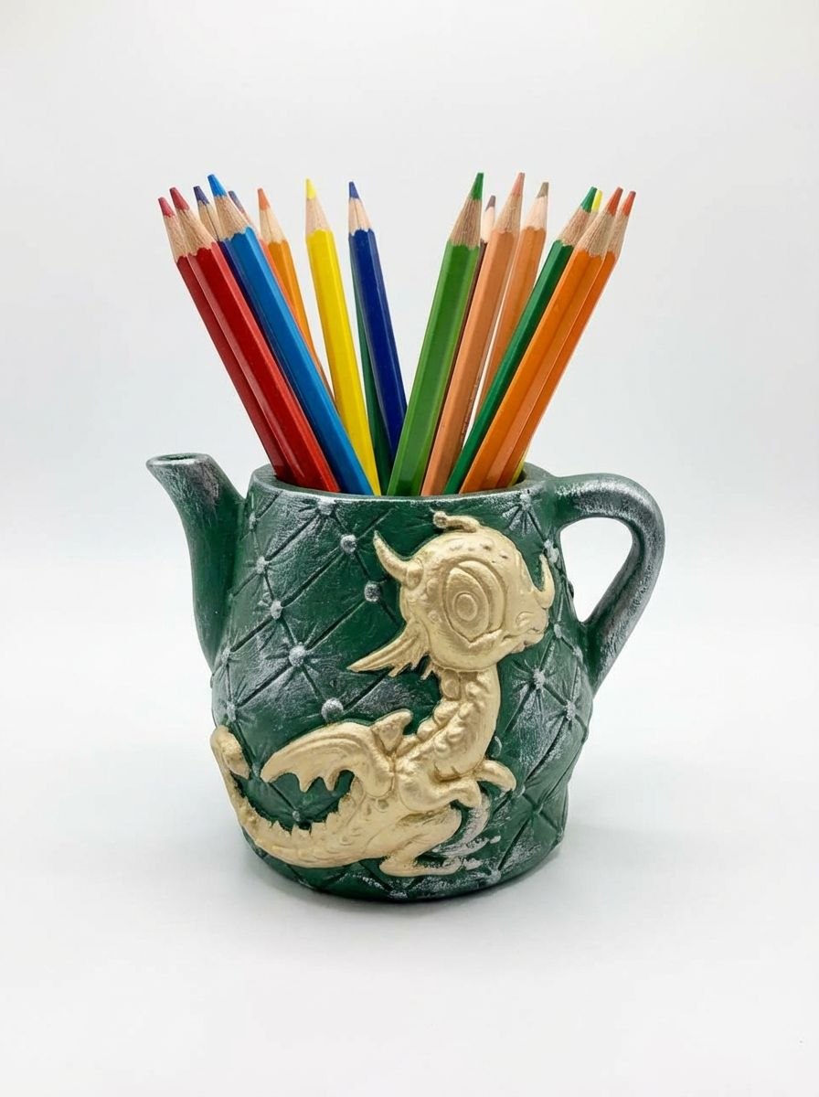 قالب سیلیکونی جامدادی اژدها