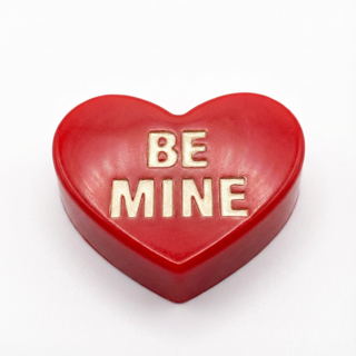 قالب سیلیکونی قلب BE MINE ( تزیینی یا شمع )